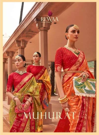Muhrat By Rewaa Designer Wedding Saree Collection